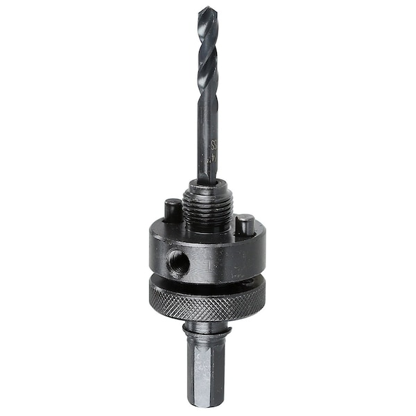 Dottie L.H. Dottie 7/16'' Hex Arbor w/ Pilot Drill 5/8''-18 Thread Size V45P - main